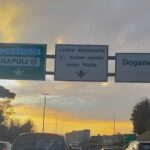 Cedimento stradale chiude lo svincolo Doganella Sulla Tangenziale Di Napoli