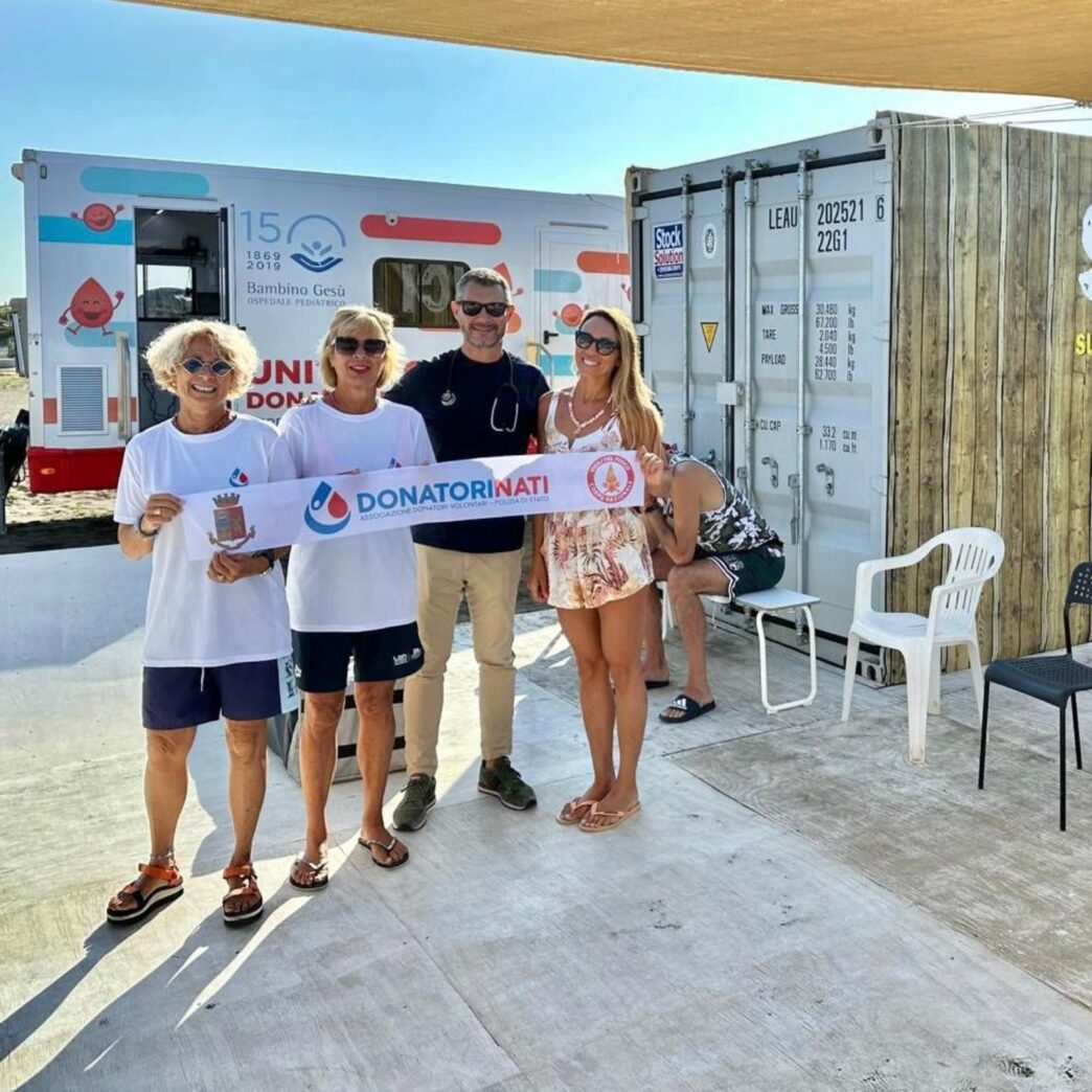 Dono Di Sangue A Campo Di Mare