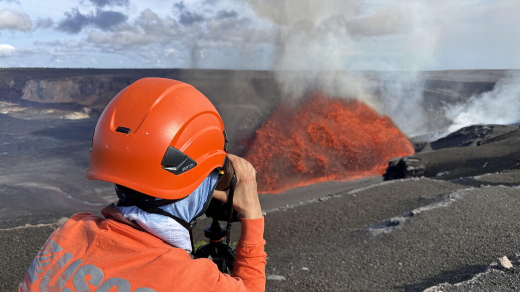 Eruzione Del Kilauea Nelle Haw