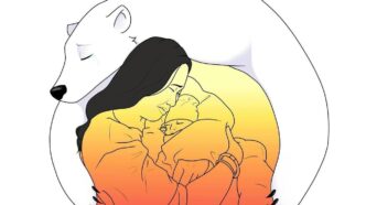 Giovane Madre Groenlandese Pri