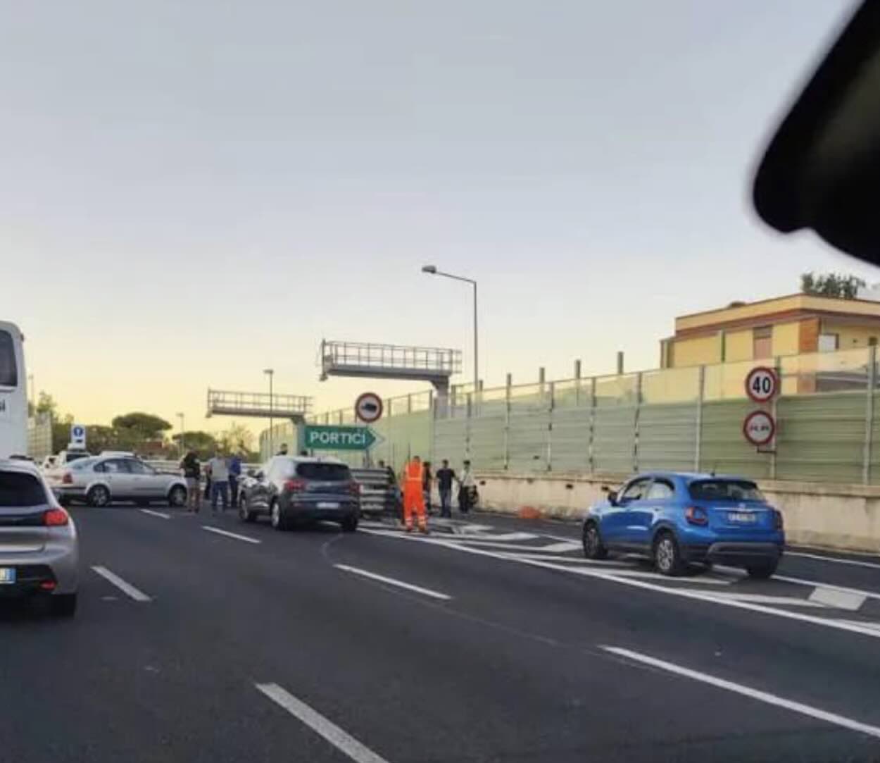 Grave Incidente Sulle28099Autostrad 1