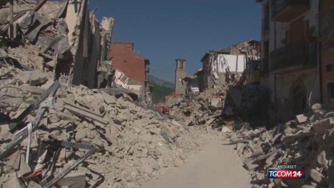 Il Terremoto Di Amatrice Del 2