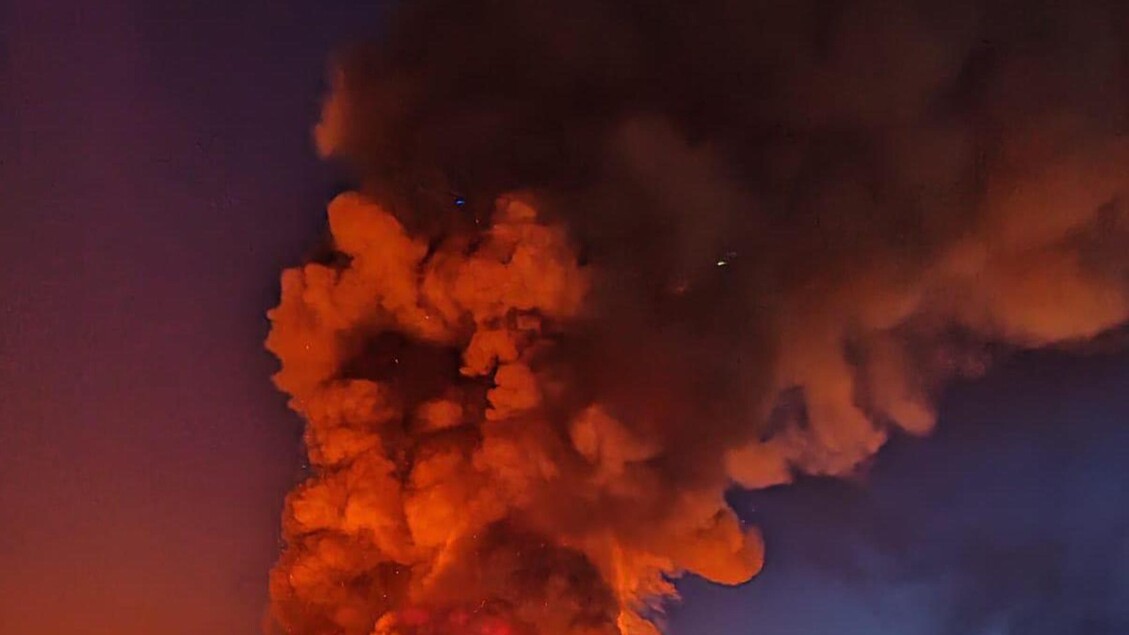 Incendio Nel Magazzino Geofin