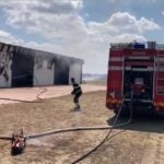 Incendio Distrugge Hangar A Cellino San Marco Con Quattro Aerei Biposto, Un Ferito Grave Portato In Ospedale