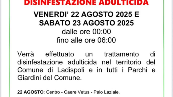 Ladispoli In Programma Trattam