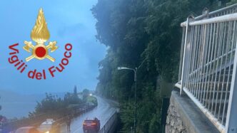 Pesanti Piogge Causano Smottam