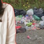 Sacchi neri abbandonati sulla pista ciclabile Stura-lanzo a Caselle Torinese: un problema per ambiente e comunità