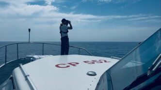 Soccorso In Mare A Ostia3A Barc