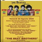 Torna L’arena Del Circolo Cittadino Di Latina Con “The Beatles Night”: Mostra, Libro E Concerto