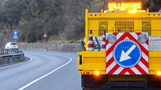 Traffico Bloccato Sulla Pontin
