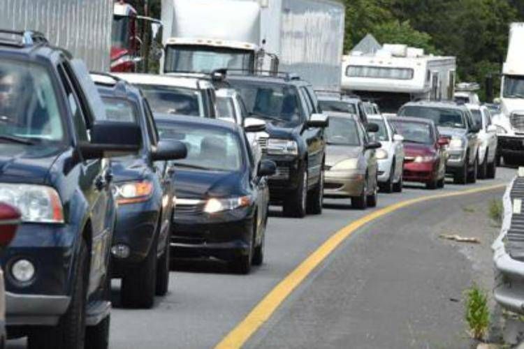 Traffico Di Ritorno Dalle Vaca