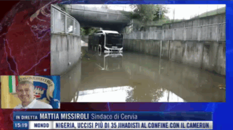Una Tromba Marina Devasta Cerv