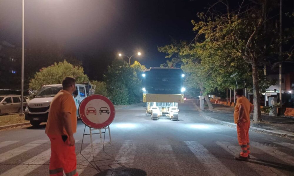 Lavori Notturni Di Rifacimento