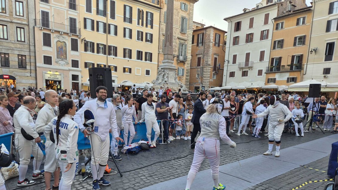 A Roma La Maratona Di Scherma
