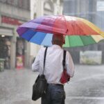 Arrivo di una tempesta autunnale con piogge intense e calo termico da Nord a Centro Italia