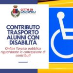 Contributo per trasporto scolastico alunni con disabilità a Ladispoli: domanda aperta fino all’8 settembre 2025