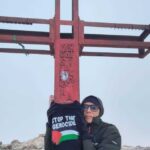 Daniela Poggi ripercorre il cammino celestiniano e porta a Monte Amaro un messaggio di pace per le crisi internazionali