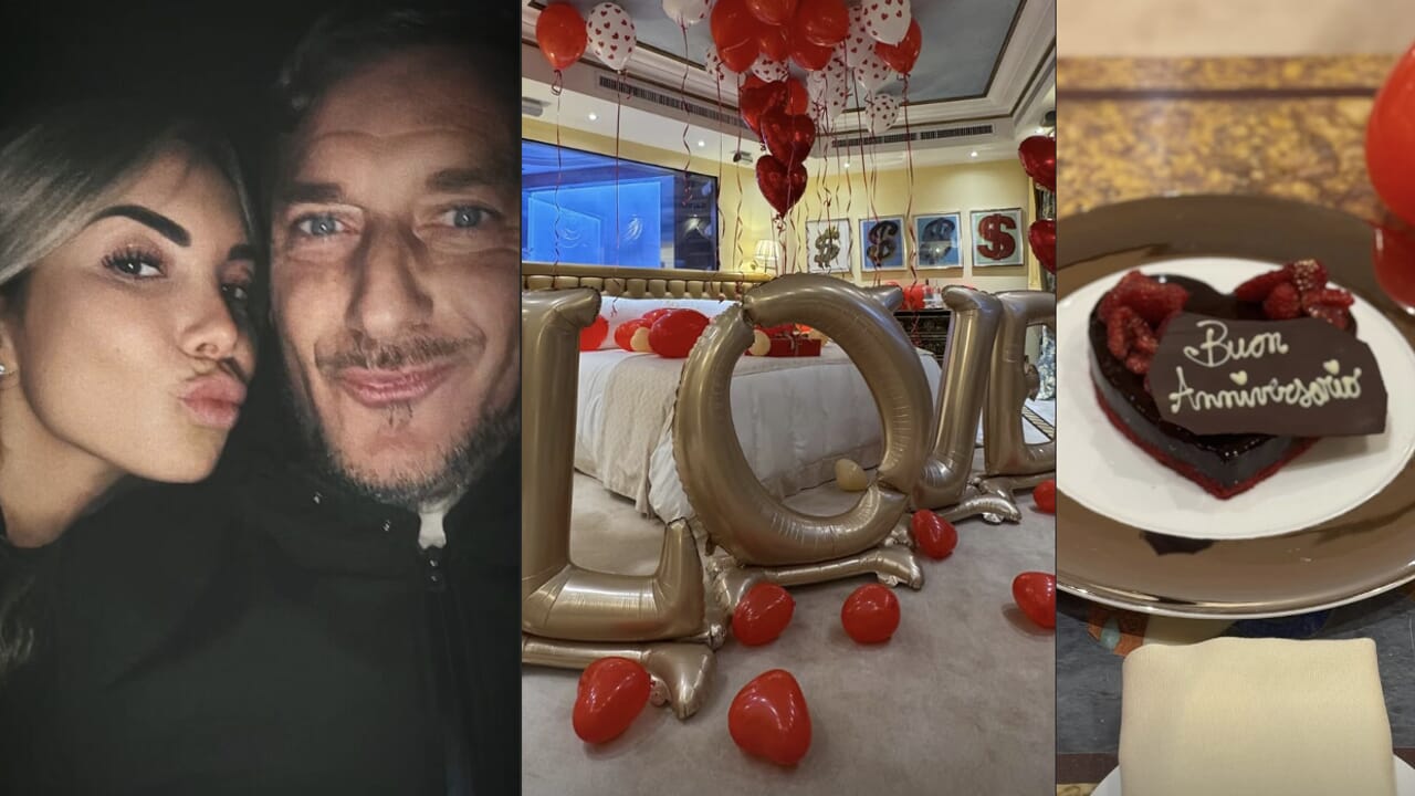 Francesco Totti E Noemi Bocchi