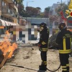 Fuga di gas e incendio a Pescara durante lavori: intervengono i vigili del fuoco in via Leonardo Da Vinci