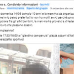 Giulia invita i bambini di Padova alla festa del figlio con autismo