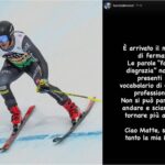 La sorella di Matilde Lorenzi denuncia dopo la morte di Matteo Franzoso durante un allenamento in Cile