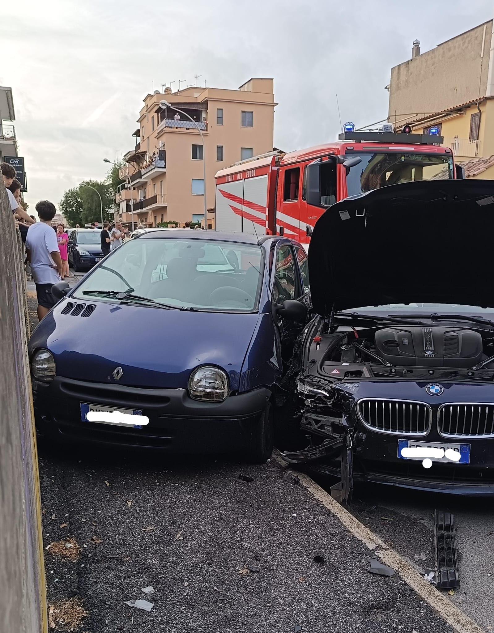Ladispoli2C Incidente In Via Na