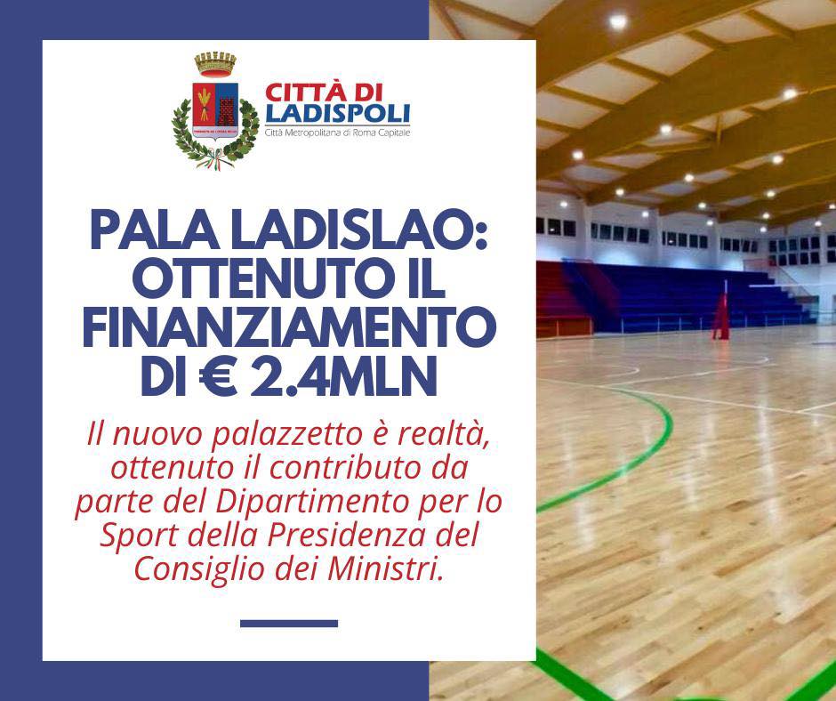 Ladispoli Ottiene 22C4 Milioni