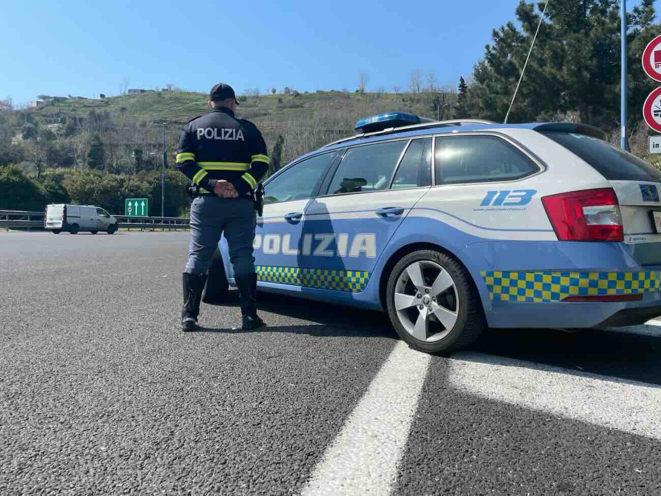 Motociclista Ferito Dopo Tampo