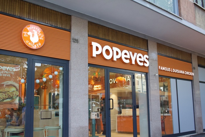 Popeyes Sbarca In Via Nomentan