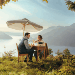 Roger Federer E Halle Berry Insieme Nella Nuova Campagna Autunnale Di Svizzera Turismo