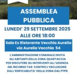 Santa Marinella, sindaco Tidei convoca assemblea pubblica sulla vertenza legalità in Quartaccia
