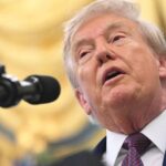Trump rompe il silenzio dopo giorni di assenza, smentisce voci sulla salute e annuncia spostamento del comando spaziale in Alabama