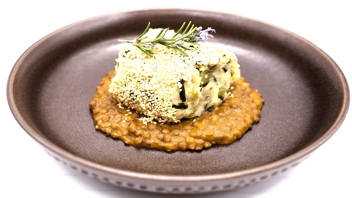 Un Cotechino Vegan Con Ceci E