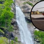 Uomo cade tra le rocce alla cascata di Noasca: soccorsi in azione, indagini aperte