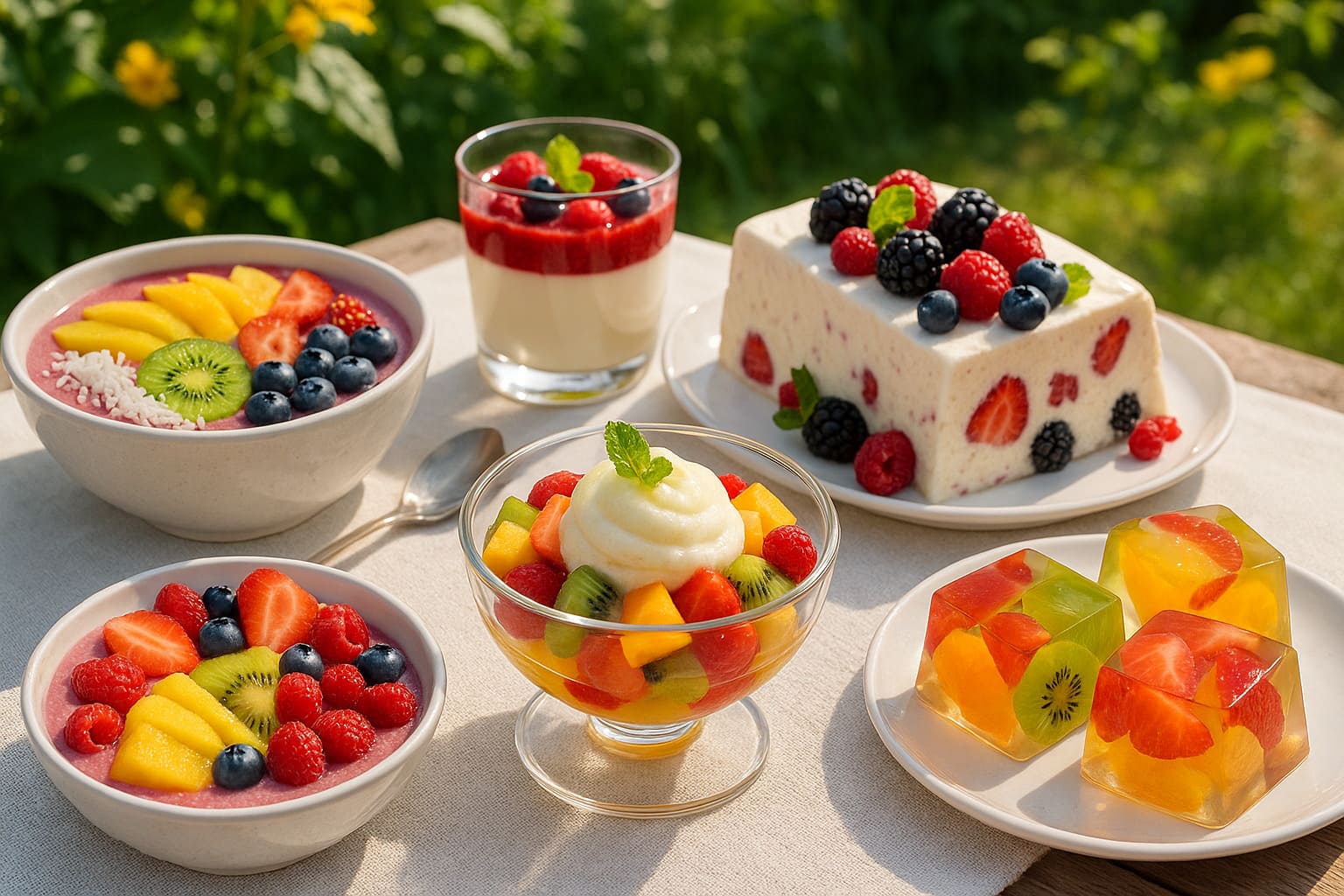 Dessert Estivi Colorati