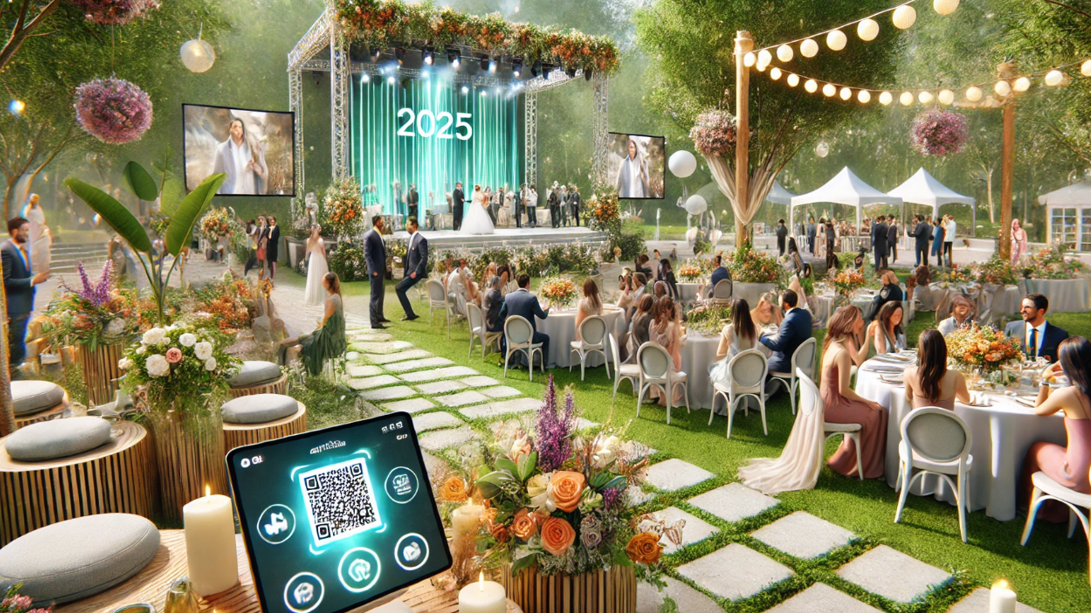 I trend dei matrimoni nel 2025. Come evolve il matrimonio tra tecnologia e sostenibilità