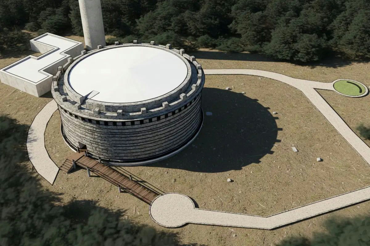 A Gaeta polemica per la colata di cemento attorno al Mausoleo di Lucio Munazio Planco