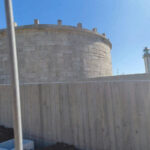 A Gaeta polemica per la colata di cemento attorno al Mausoleo di Lucio Munazio Planco