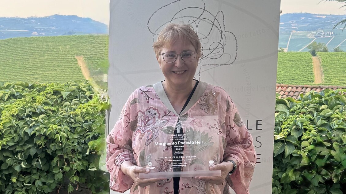 Margherita Podestà Heir riceve il premio Mario Lattes per la traduzione 2026