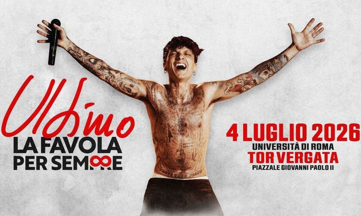 Ultimo in concerto a Tor Vergata: 2500 addetti al controllo presenti