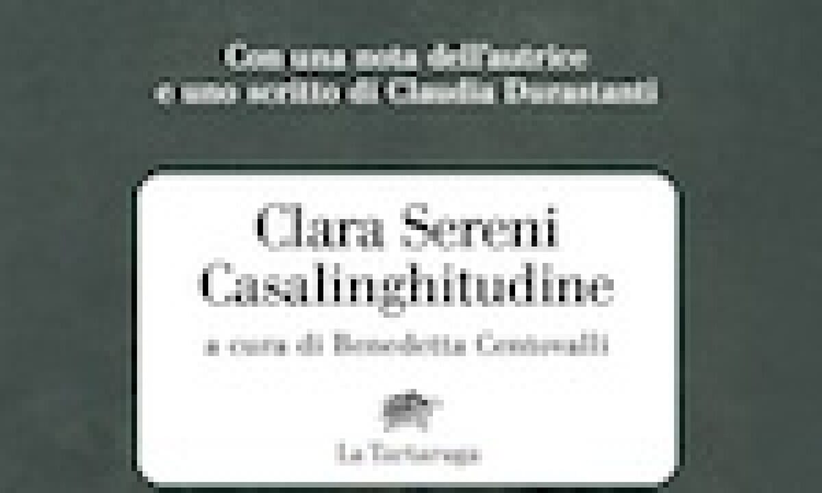 Clara Sereni ripropone “Casalinghitudine” nel 2026
