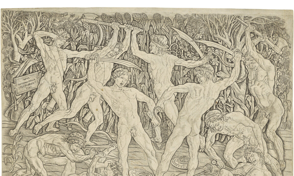 La Battaglia dei nudi di Pollaiolo in vendita all’asta da Christie’s