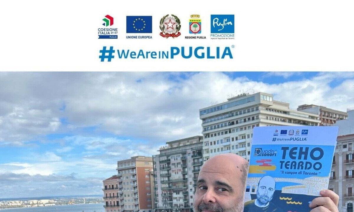 Taranto: al Ponte Girevole debutta il QR code del ‘Canyon sonoro’ di Teho Teardo