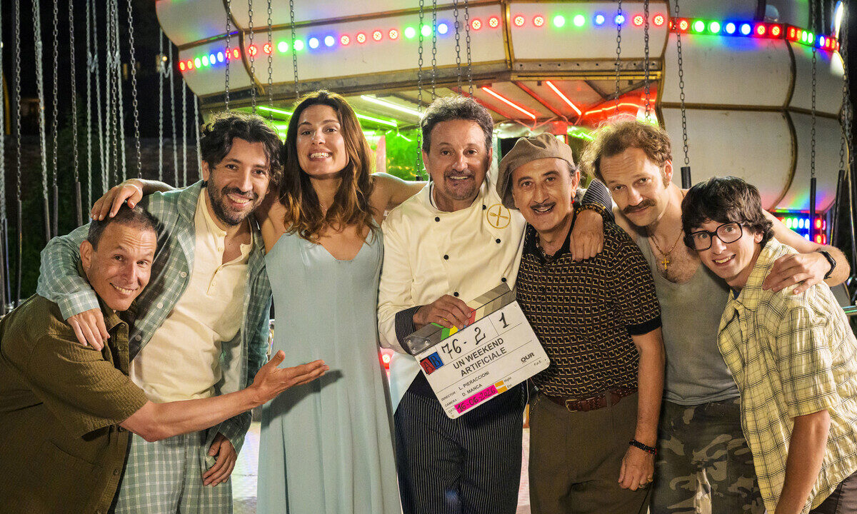 Pieraccioni e Giulia Vecchio insieme in Un Weekend Artificiale, al cinema a novembre