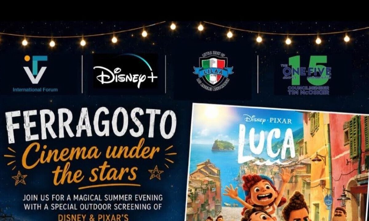 Los Angeles celebra Ferragosto: proiezione di ‘Luca’ a Piazza Miramare il 15 agosto