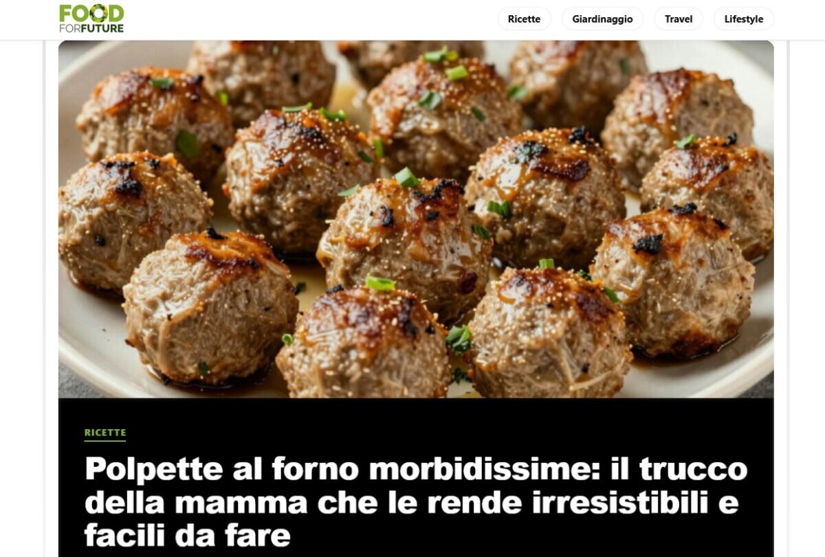 Nasce Food for Future Festival: il nuovo magazine che racconta il cibo come cultura, territorio e futuro