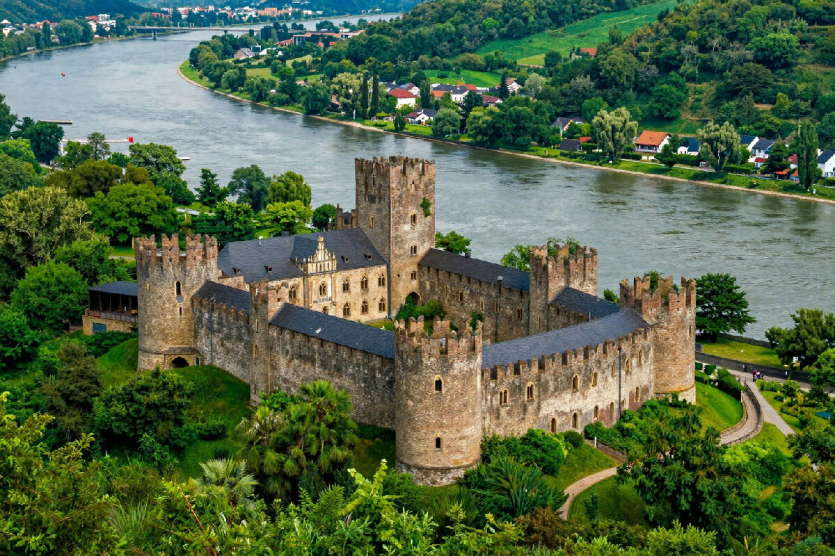 Castello di Walzin, un gioiello incastonato tra le acque del fiume Meuse in Belgio