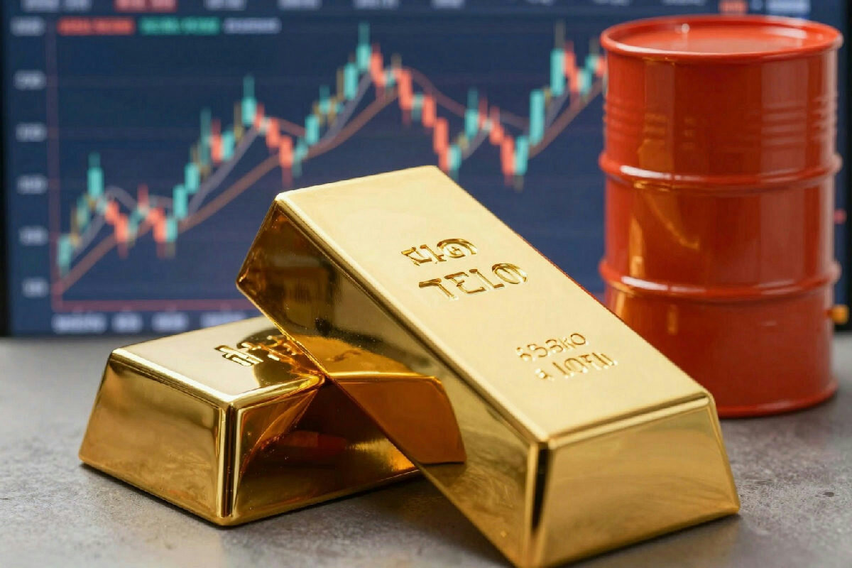 Petrolio e oro, due mondi opposti che si muovono controcorrente in tempi di crisi globale